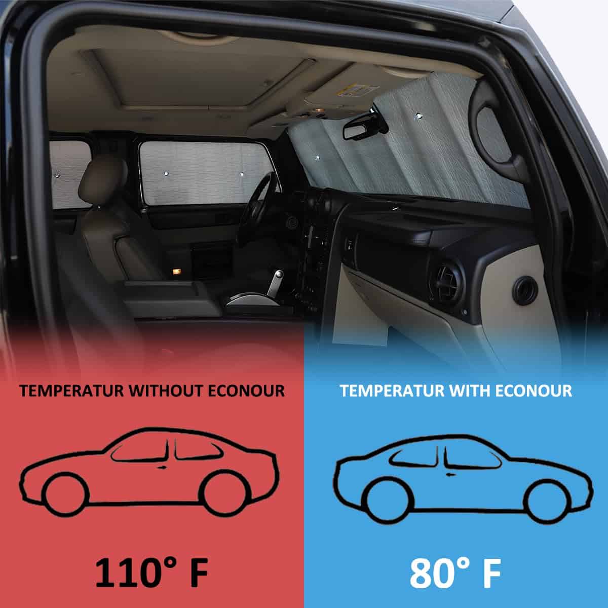 Parasol para parabrisas delantero y parasol completo para - Imagen 4