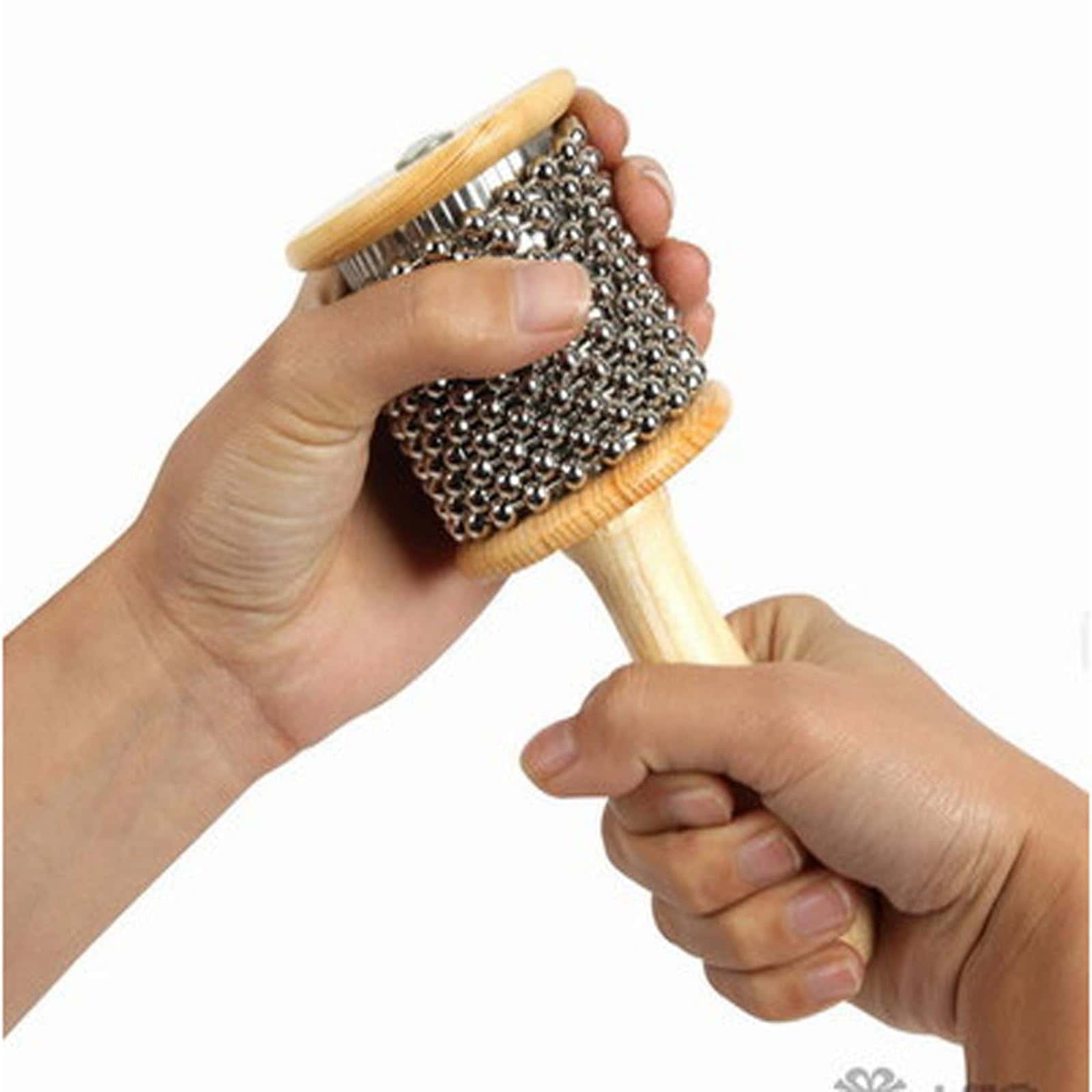 Cabasa de Madera Instrumento de Percusión Pop Agitador de - Imagen 7