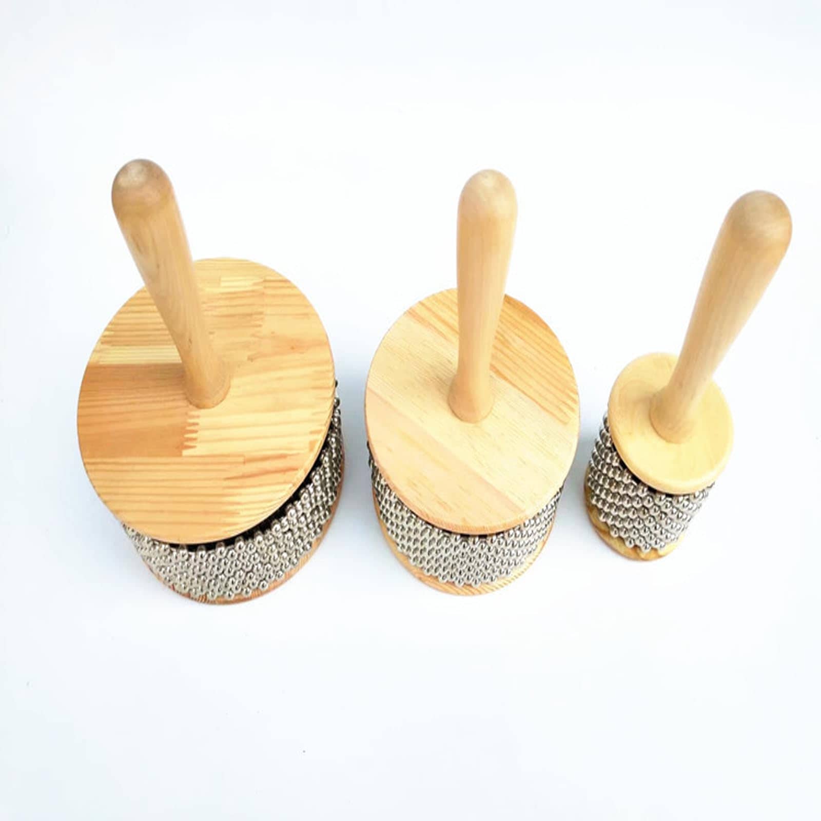 Cabasa de Madera Instrumento de Percusión Pop Agitador de - Imagen 6