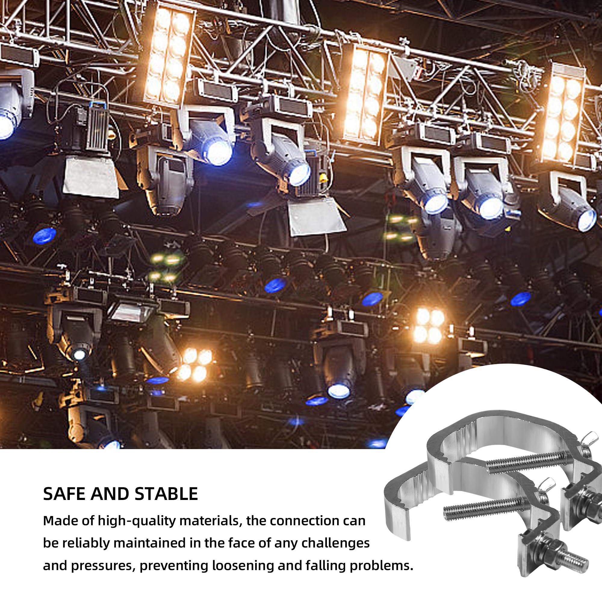 10 Pack Abrazadera de Truss 1.18-2 Pulgadas Gancho de - Imagen 7