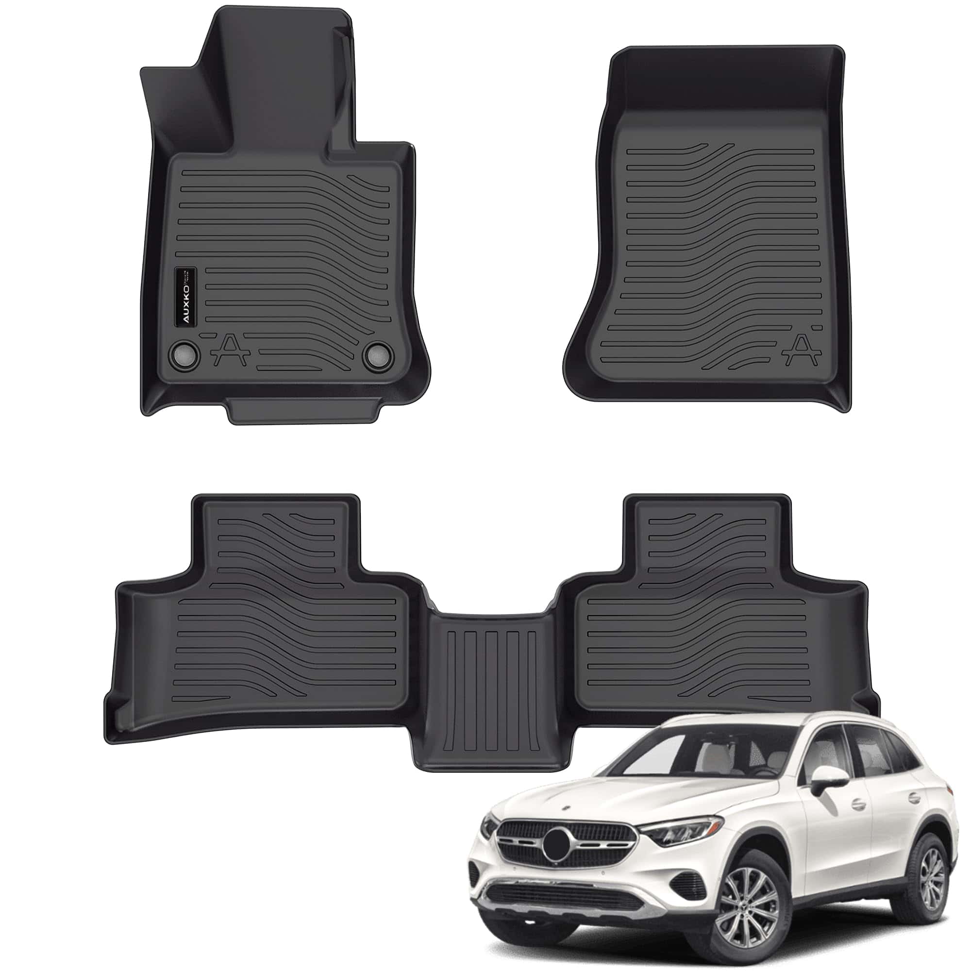 Tapetes para Todo Clima Auxko Compatible con Mercedes-Benz