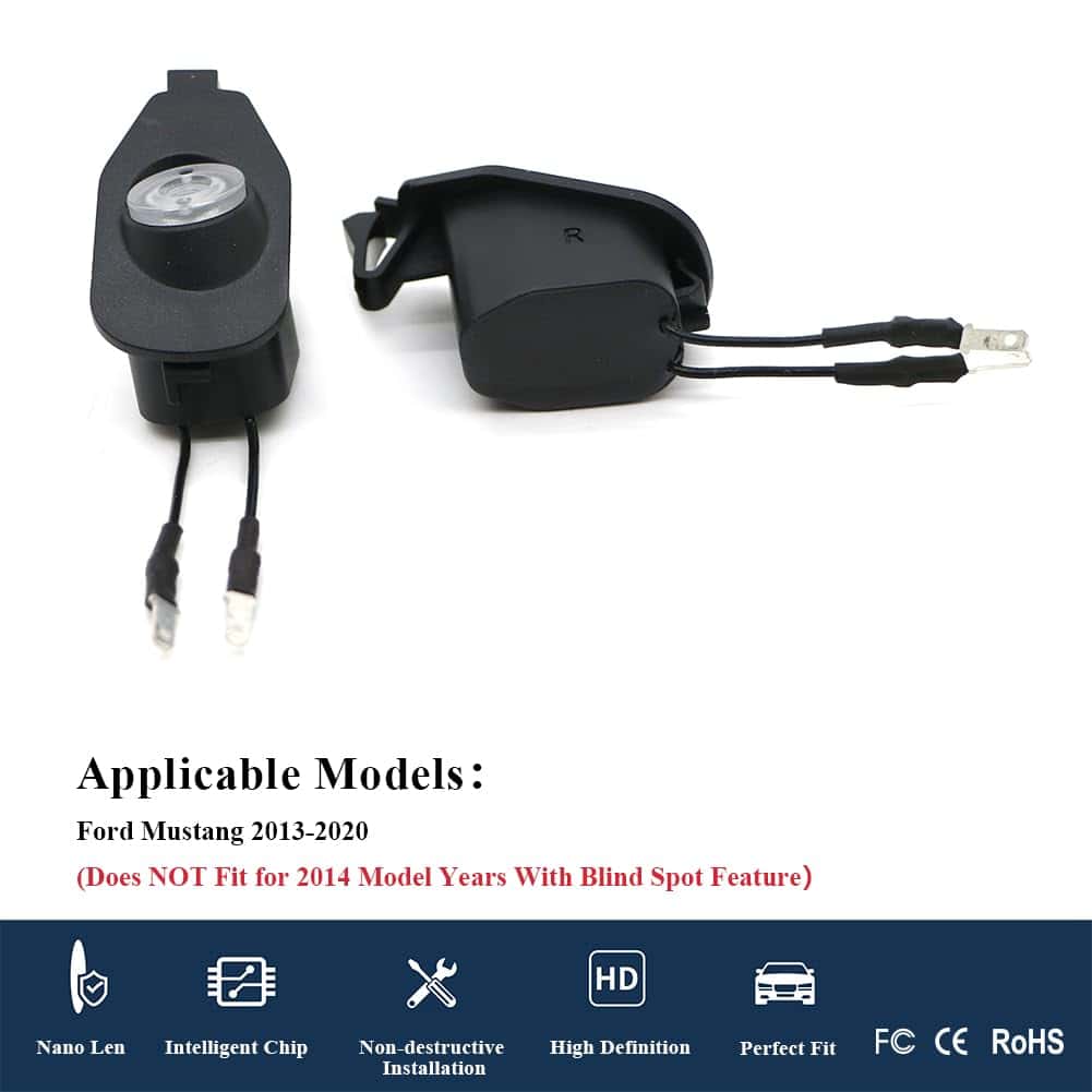 Luz de bienvenida de luz de charco de cortesía lateral del - Imagen 7