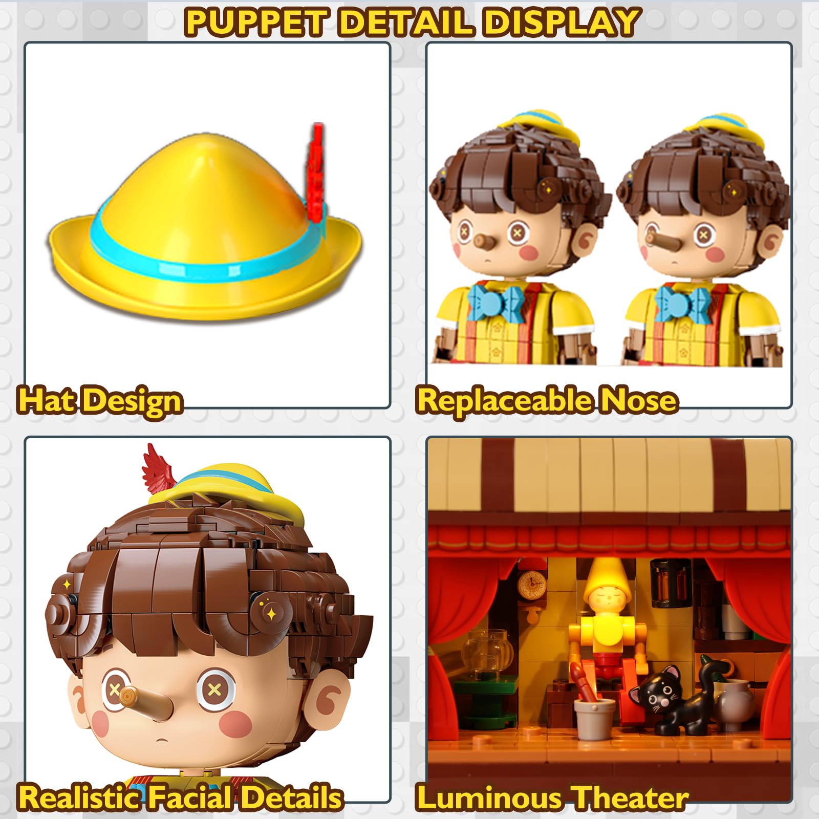 JMBricklayer Set de Construcción de Marionetas 70002, - Imagen 5
