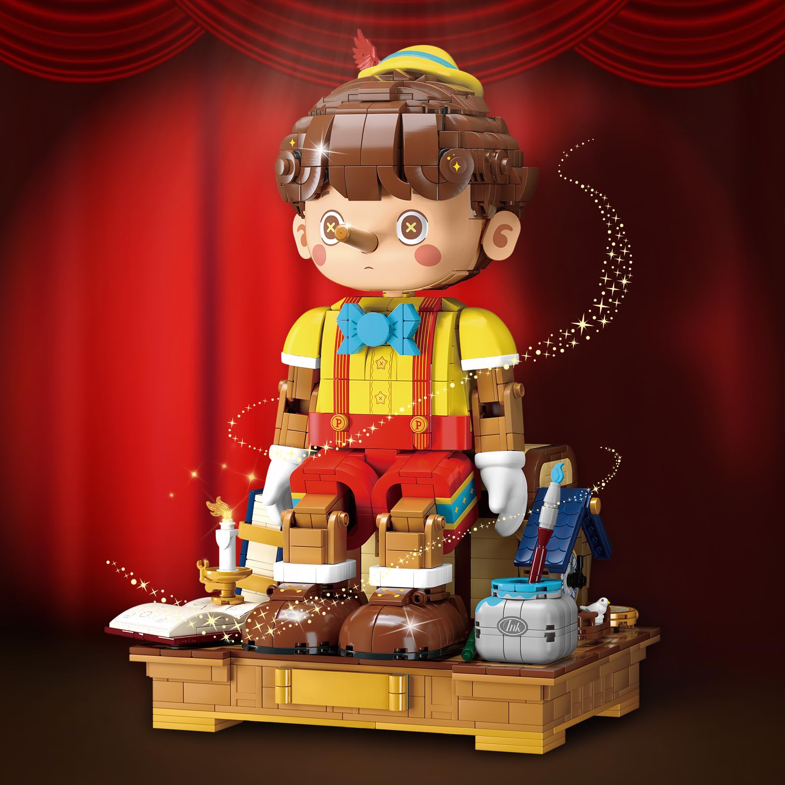 JMBricklayer Set de Construcción de Marionetas 70002, - Imagen 4