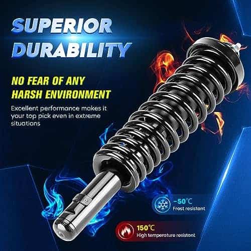 Ensamblaje de amortiguador de suspensión frontal con - Imagen 4