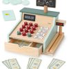 Caja registradora de juguete de madera PairPear, juguetes