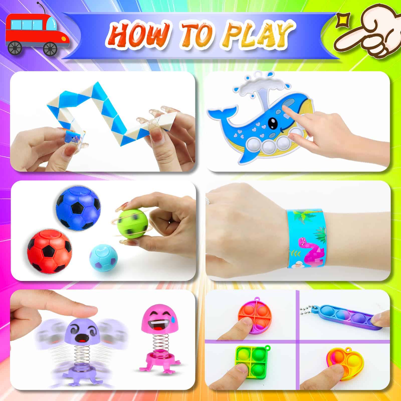 RALLYPANDA 1000+ Juguetes de Fiesta para Niños Paquete de - Imagen 5