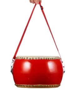 Tambor de cuero de vaca para adultos -ño grande