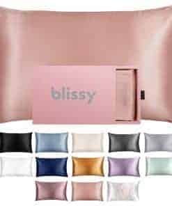 Funda de Almohada de Seda Blissy - 100% Pura Seda de Morera