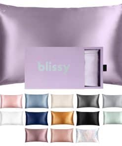 Funda de Almohada de Seda Blissy - 100% Seda de -Lavanda