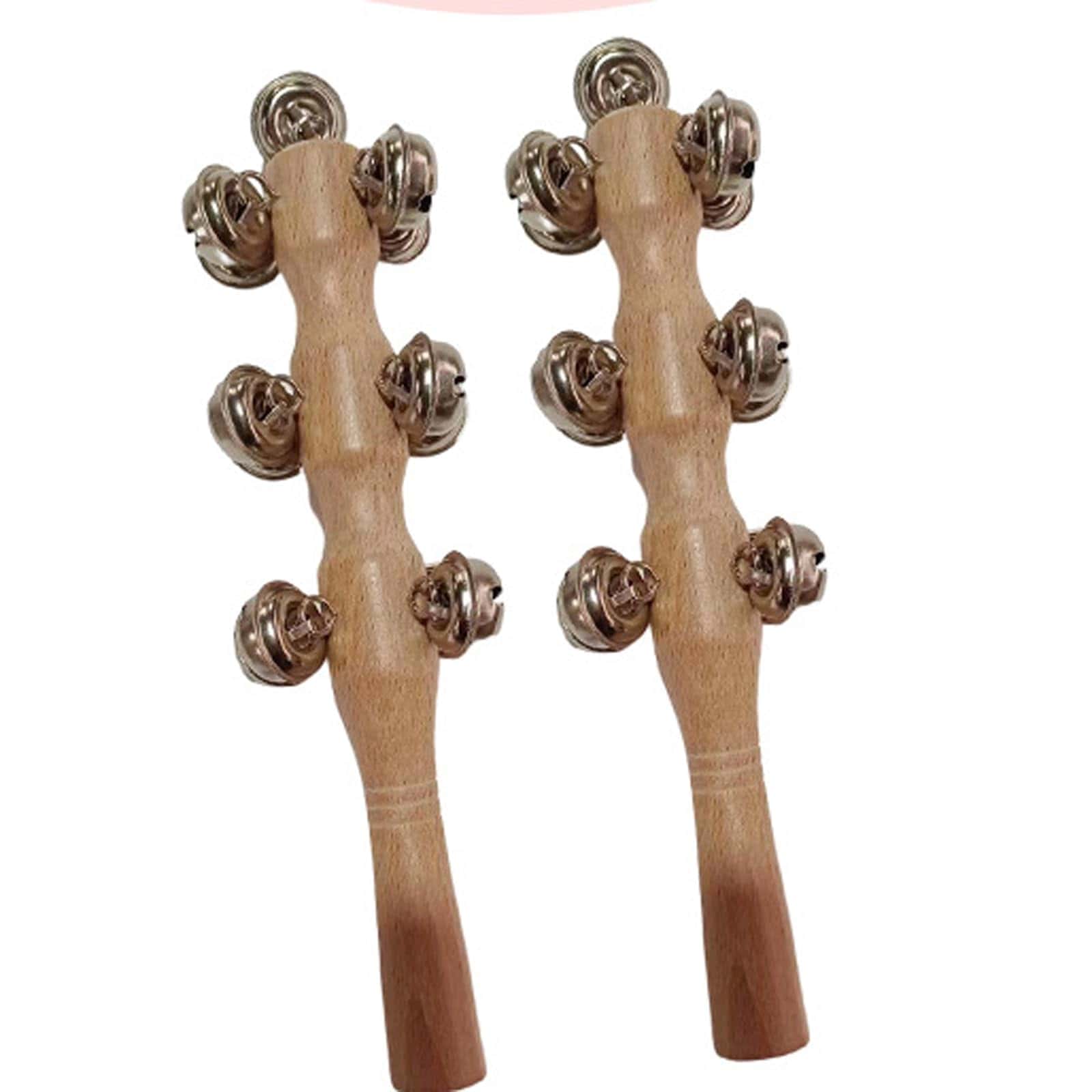 Instrumentos de Campanas de Mano con 13 Campanas, Palo de - Imagen 4