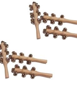 Instrumentos de Campanas de Mano con 13 Campanas, Palo de