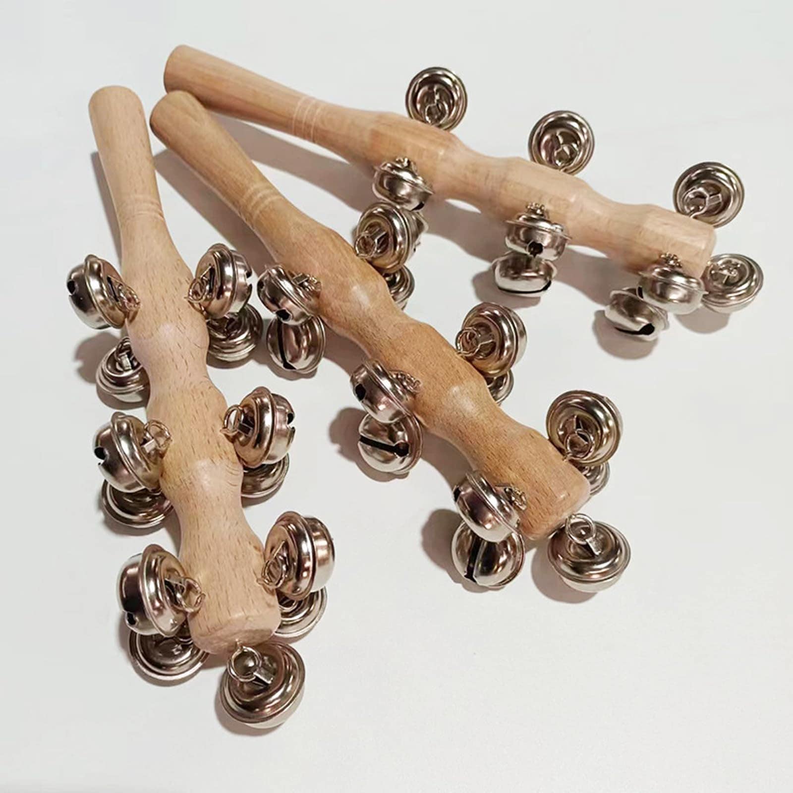 Instrumentos de Campanas de Mano con 13 Campanas, Palo de - Imagen 6