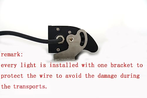 Barra de luz LED FSYF de 44 pulgadas 240w con Color Ámbar - Imagen 8