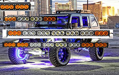 Barra de luz LED FSYF de 44 pulgadas 240w con Color Ámbar - Imagen 6