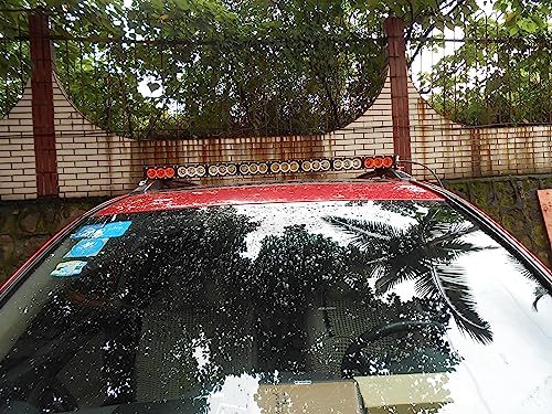 Barra de luz LED FSYF de 44 pulgadas 240w con Color Ámbar - Imagen 9