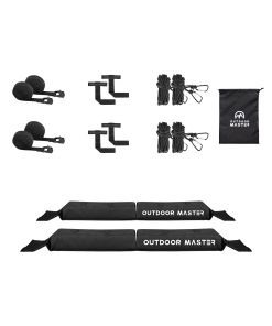 Almohadillas universales para baca de coche OutdoorMaster,