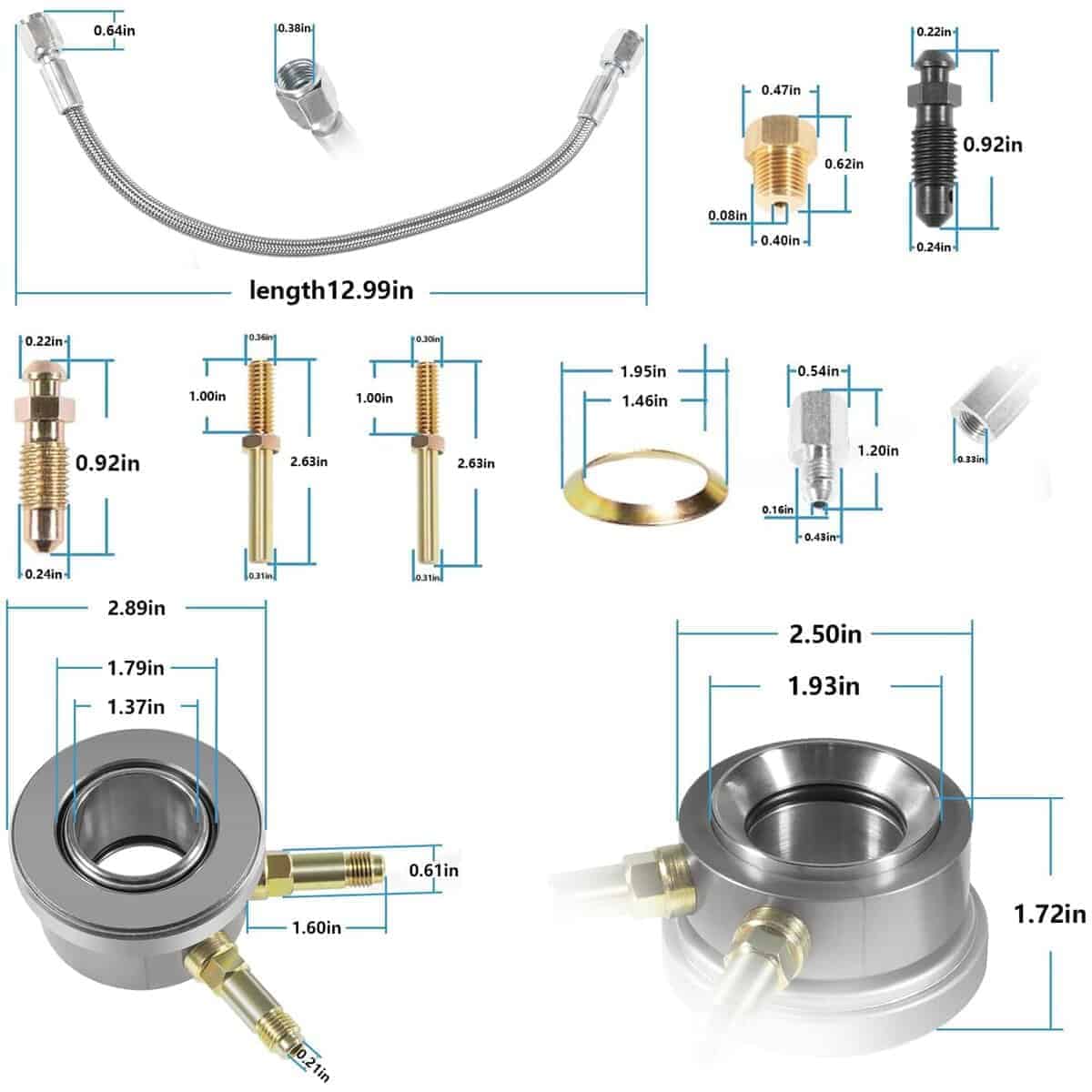 Kit de Cojinete Hidráulico de Liberación de Embrague de - Imagen 3