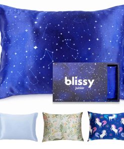 Funda de Almohada de Seda para Niños Blissy - 100% Seda de