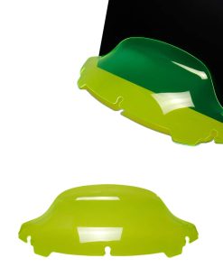 Parabrisas de 7.0" Verde POWER JAMES PMMA para Harley
