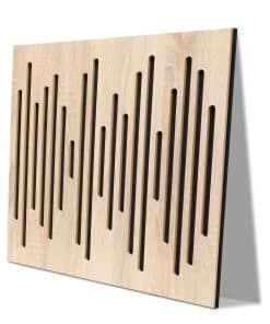 Paneles Acústicos de Pared de Madera Olanglab, 2 Pack