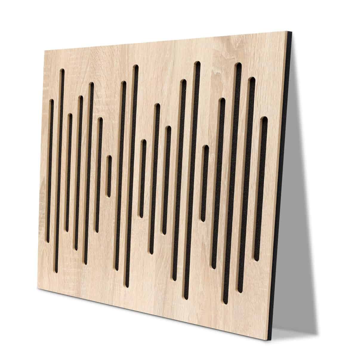 Paneles Acústicos de Pared de Madera Olanglab, 2 Pack