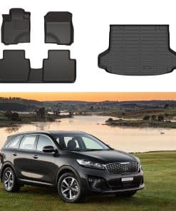 Juego de tapetes y protector de carga GINOWY para Honda