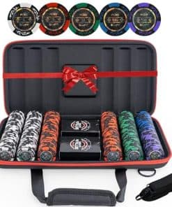 Conjunto de fichas de póker Pure Bluff con estuche - 300