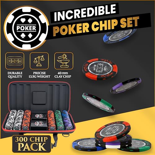 Conjunto de fichas de póker Pure Bluff con estuche - 300 - Imagen 3