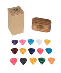 Estuche de Púas para Guitarra - Soporte de Púas para