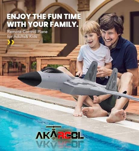 Avión RC con luces LED y 3 baterías adicionales 2.4Ghz. - Imagen 7