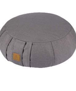 Cojín de meditación redondo Zafu FelizMax -Gris