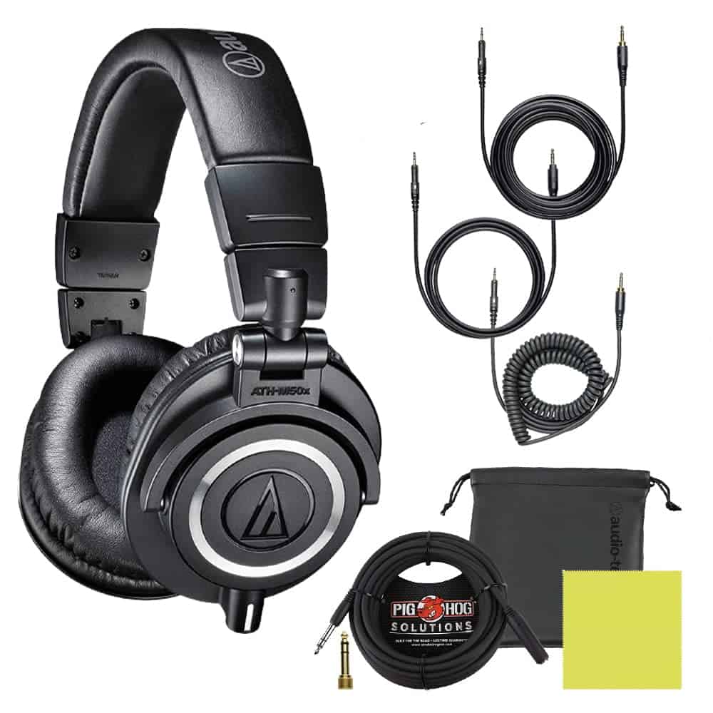 Auriculares de monitoreo de estudio profesional Audio