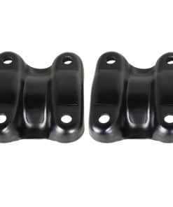 Conjunto de 2 placas de resorte de suspensión trasera de