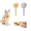 Cepillo para gatos de desprendimiento con botón de
