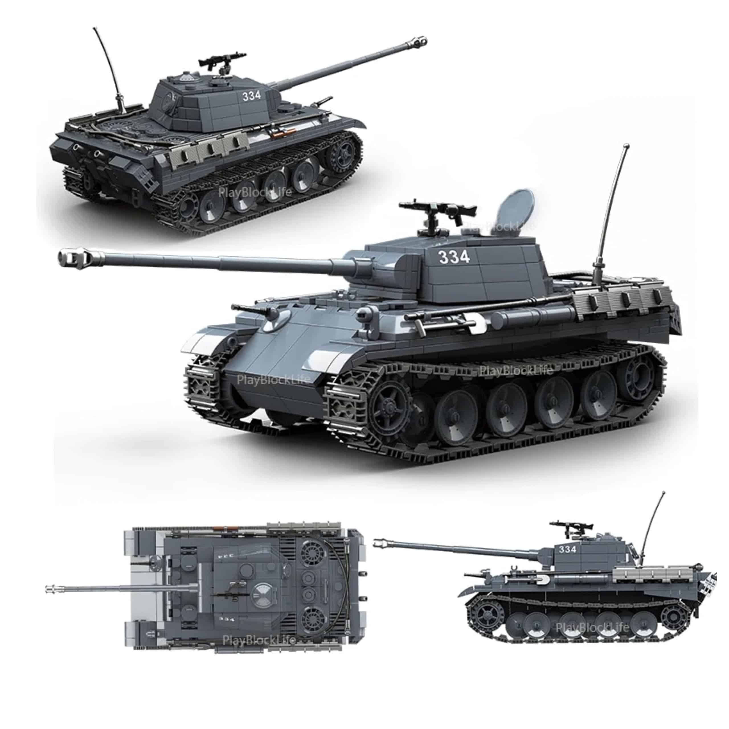 Tanque de Bloques de Construcción General Jim's con