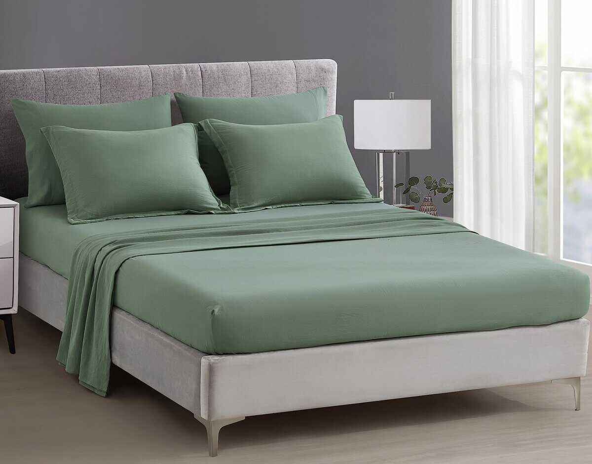 Chezmoi Collection Jasper Juego de Cama Individual en Bolsa - Imagen 5