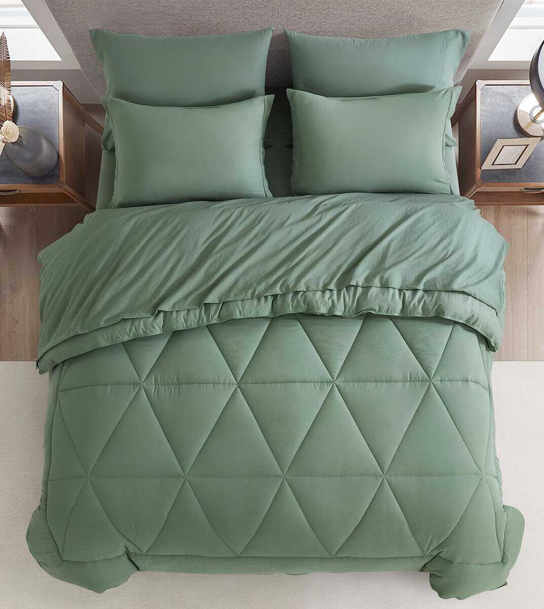 Chezmoi Collection Jasper Juego de Cama Individual en Bolsa - Imagen 3