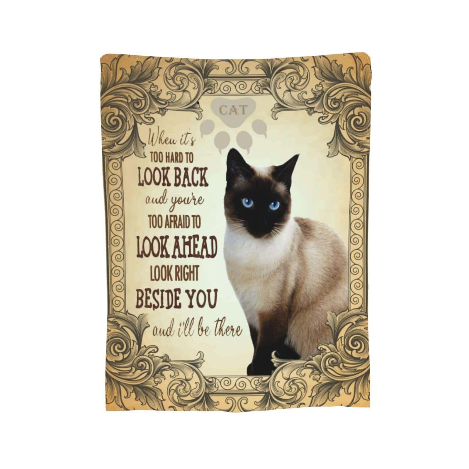 Manta de Gato Siamés Ultra Suave y Ligera de Franela - Imagen 8