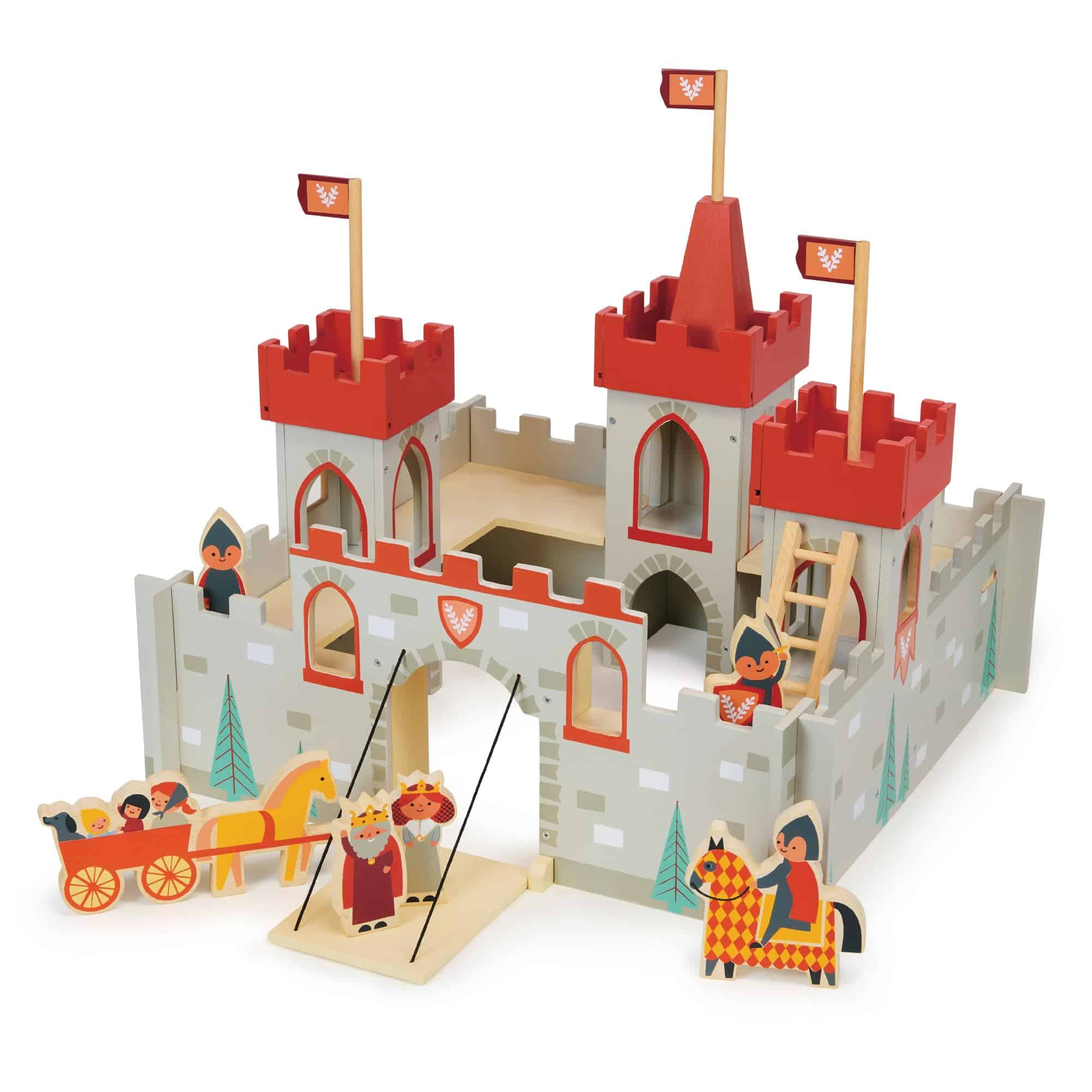 Mentari Toys - Castillo del Rey - Juego de Castillo de