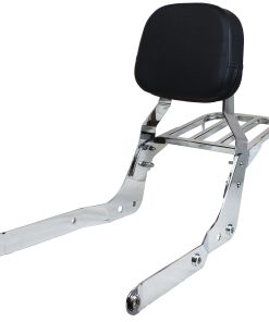 YHMOTO Respaldo de pasajero con parrilla para equipaje para