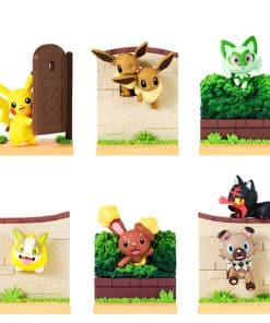 Re-Ment - Caja de 6 Figuras Pokemon Esperándote -