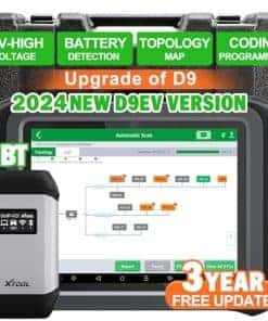Escáner Automotriz de Diagnóstico XTOOL D9EV, Actualización