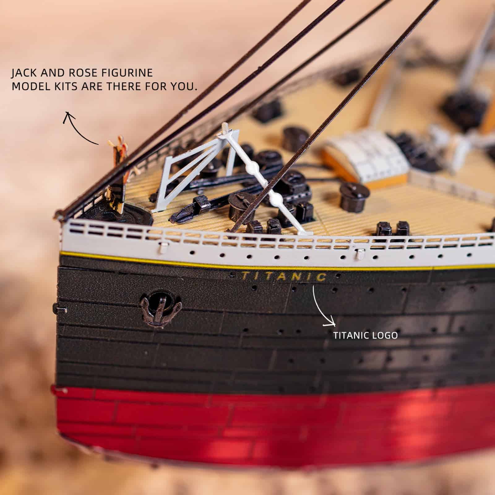 Rompecabezas de Metal 3D para Adultos MU Modelo del Barco - Imagen 7