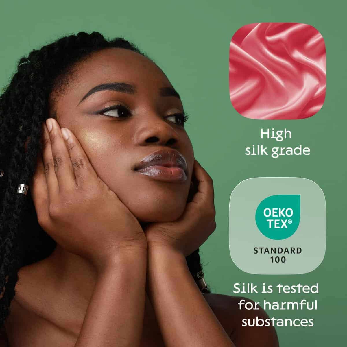 Funda de Almohada de Seda Niagara 100% Morera - Funda de - Imagen 7