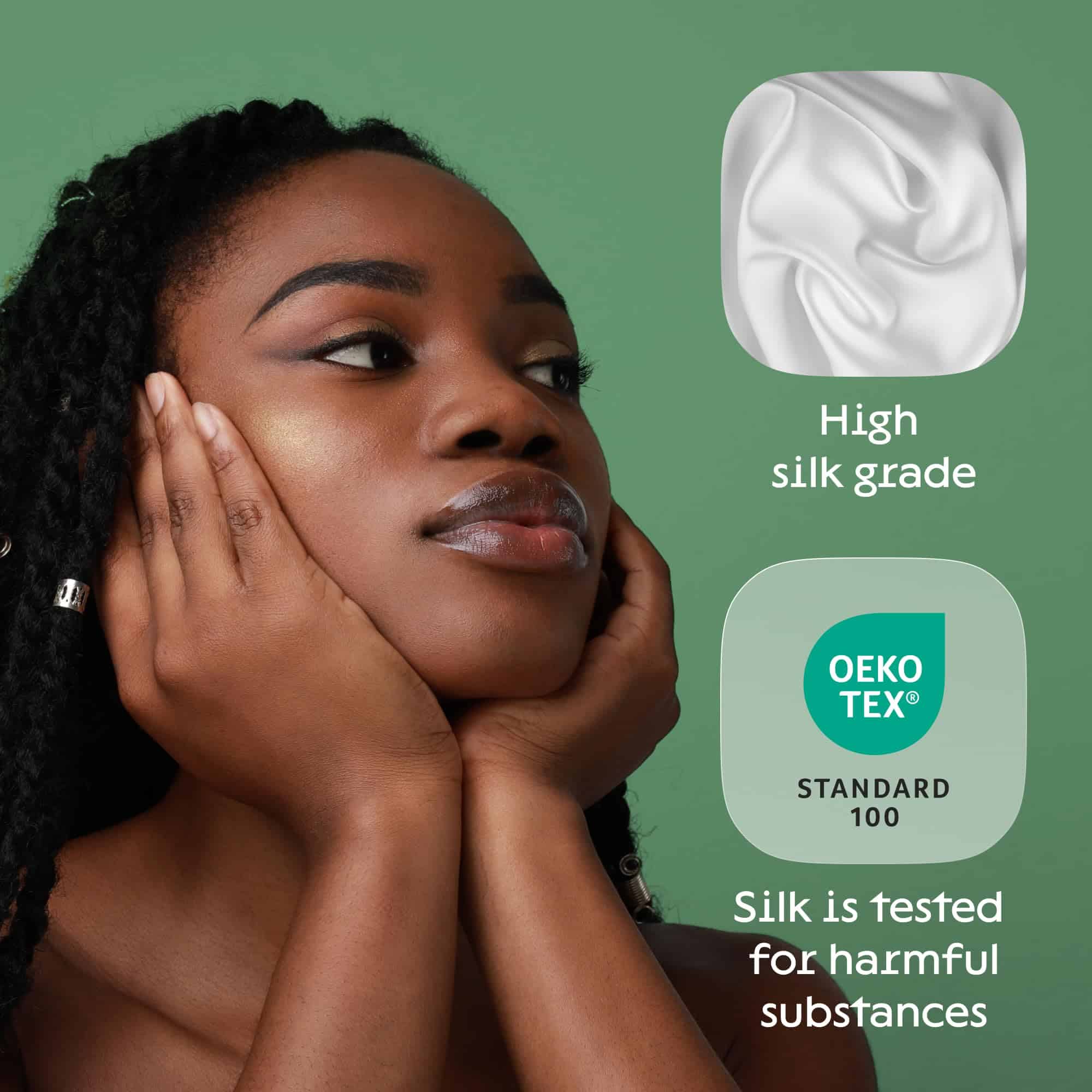 Funda de almohada de seda 100% de morera Niagara - Funda de - Imagen 7