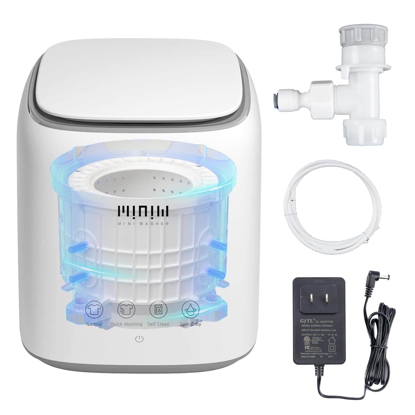 Lavadora Portátil Mini Totalmente Automática para Ropa