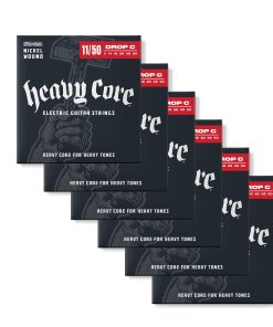 6 sets de DHCN1150 Cuerdas para Guitarra de Níquel núcleo