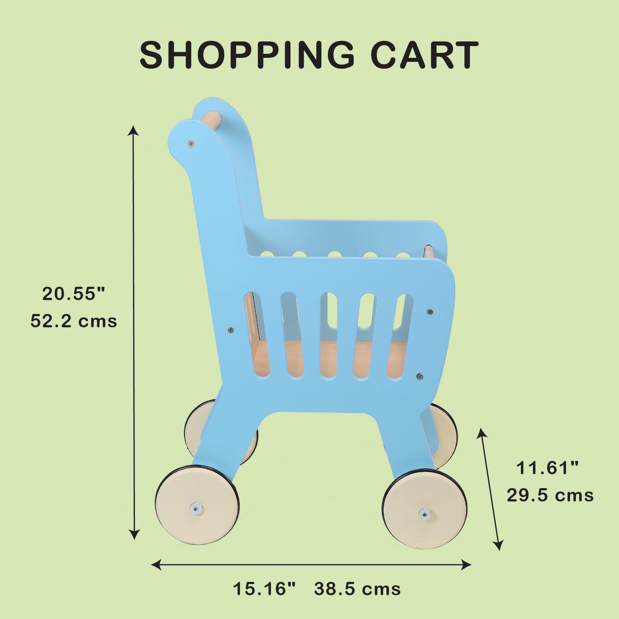 Carrito de Compras Mentari Toys - Carrito de Compras de - Imagen 8