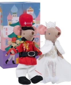 LEVLOVS Juguete Ratón en una Caja de Cerillas y Amigos